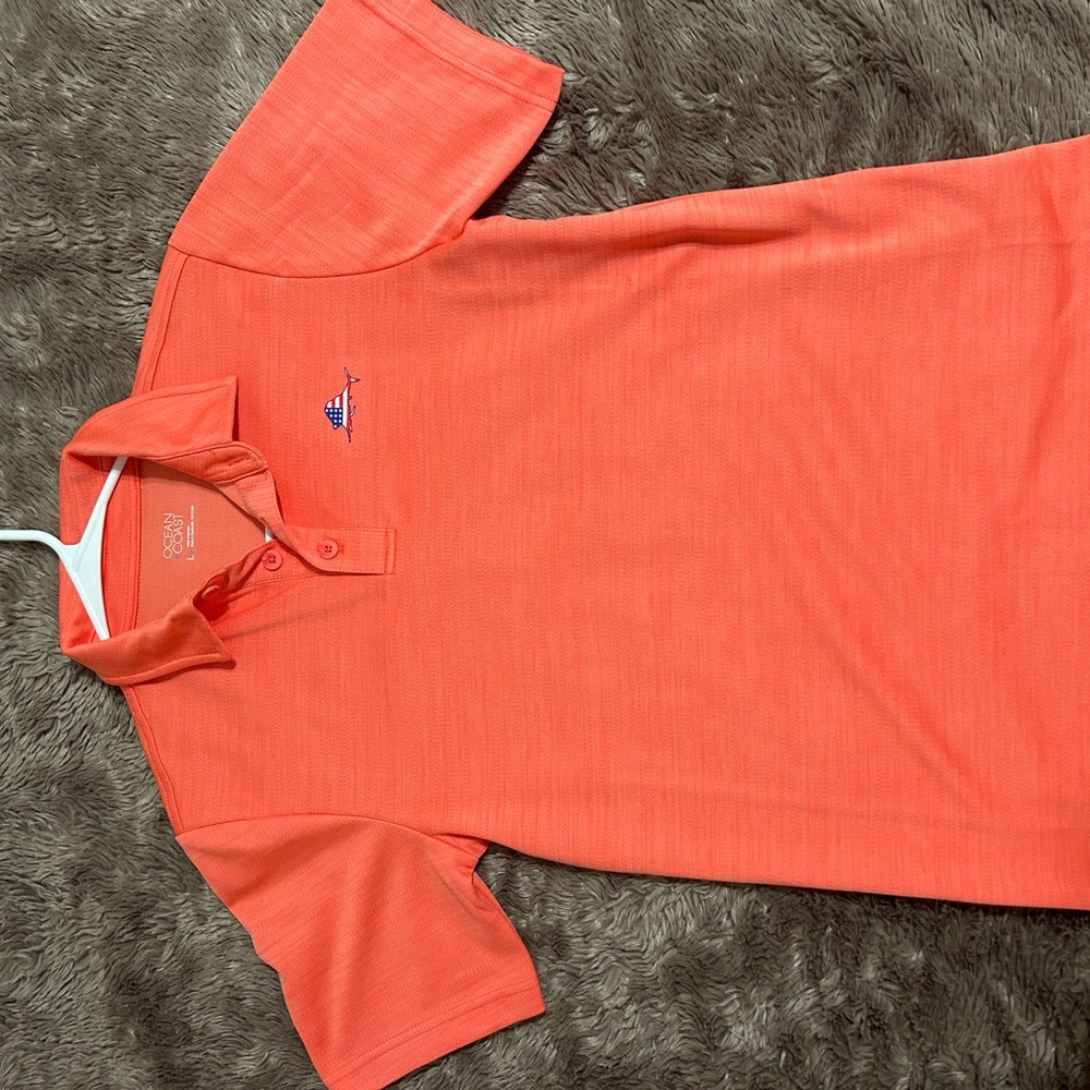 Ocean + Coast Coral Polo Shirt